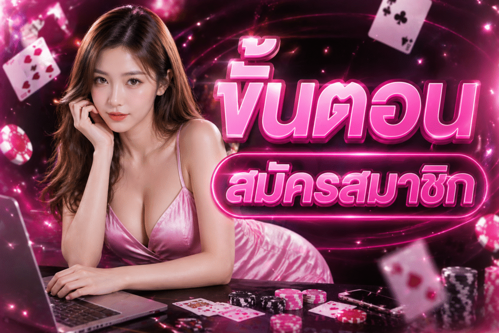 ขั้นตอนสมัครสมาชิก